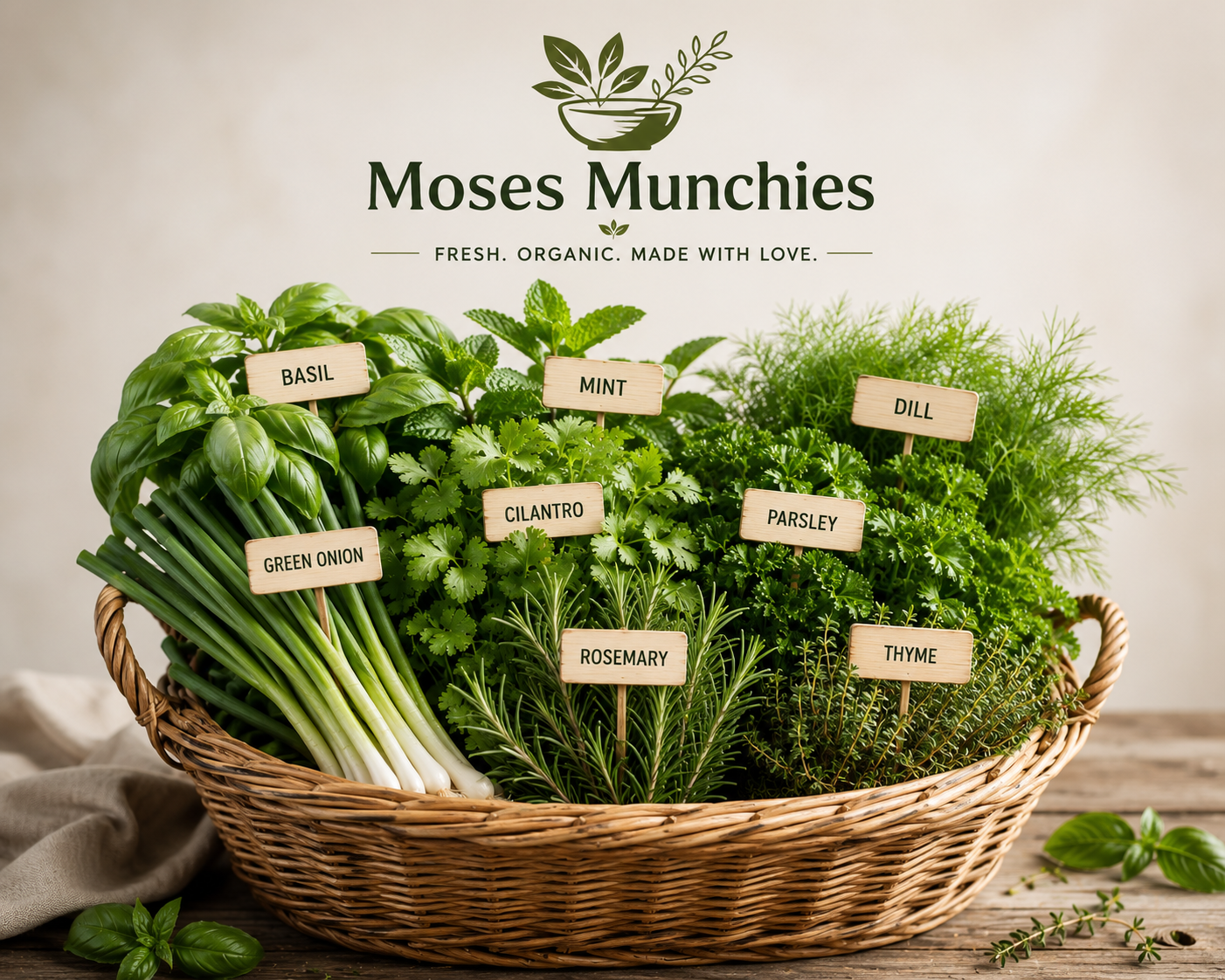 Organic Fresh Herbs